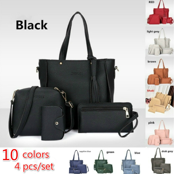 Woman Bag Female Hand Tote Bag Shoulder Bag Lady HandBag Set Bag