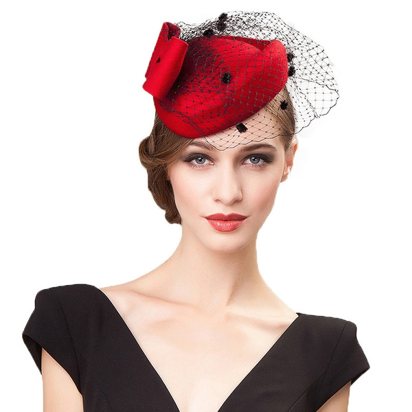 Australia Wool Wedding Hat For Womens 