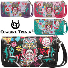 Owl, clutch purse, women purse, Colorful