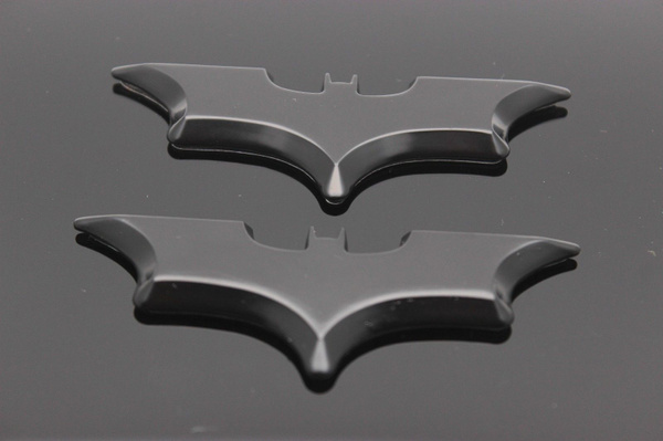 3pcs Metal Batman Dark Knight Mask Car Motorcycle Emblems Badge Decal Sticker 