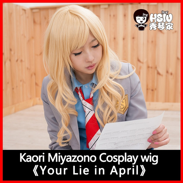 Cosplay Wig - Shigatsu wa Kimi No Uso - Miyazono Kaori – UNIQSO