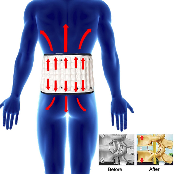 massaging back brace