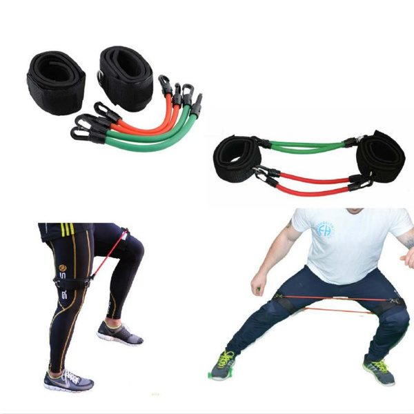 Kinetic Speed Agility Training Leg Running Resistance Bands tubes Exercise For A 