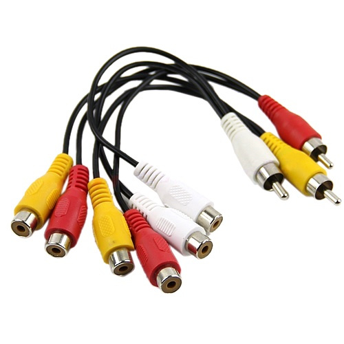 RCA Female Plug Splitter Audio 