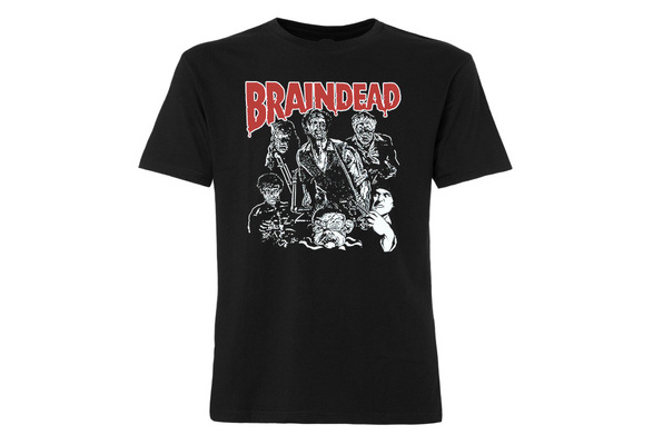 Braindead T-shirt Old School Horror Movie Zombie Kult Dead Alive Peter  Jackson