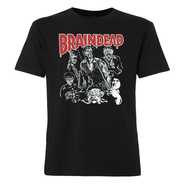 Braindead T-shirt Old School Horror Movie Zombie Kult Dead Alive