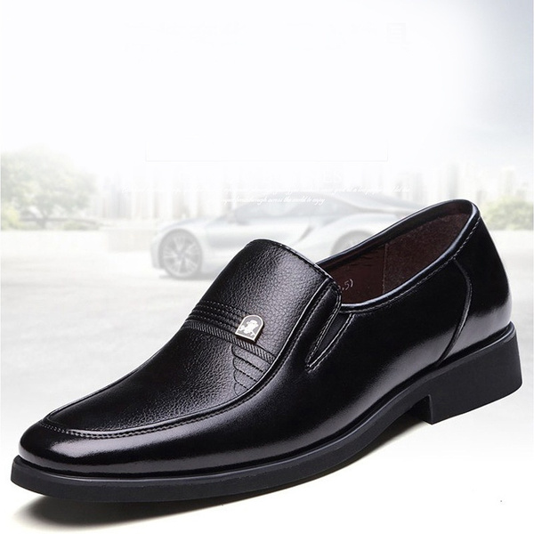 Fashion Mens Shoes Casual Luxury leather shoes Men Flats shoes Driving ...