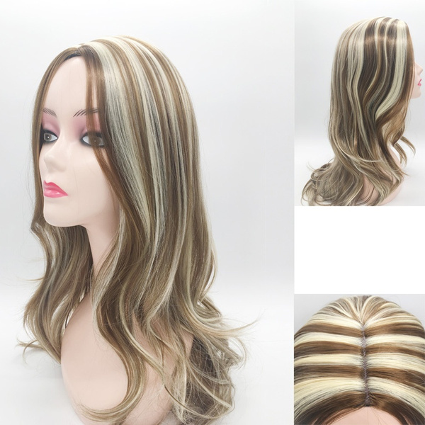 Casual Hairstyles Wig Brown Blonde Hair Long Natural Straight