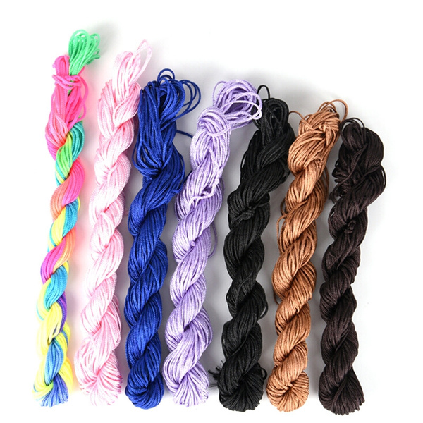 1mm*20m Nylon Cord Thread Braid String Thread String For Chinese Knot Bracelet..