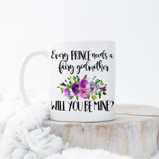 tea cup, godmotherproposalmug, fairygodmothermug, Coffee Mug