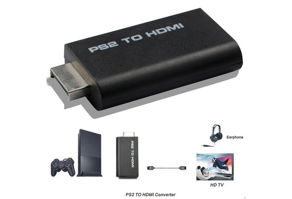 Hdv G300 Ps2 To Hdmi 480i 480p 576i Audio Video Converter Adapter For Psx Ps4 Usefully Wish