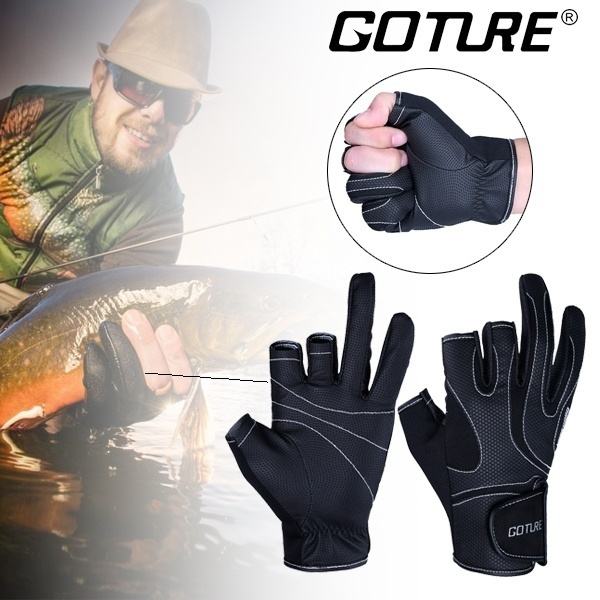 Full Finger Fishing Gloves Summer Men Women's Fishing Gloves Long