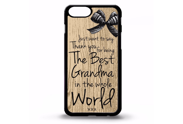 Worlds Best Grandma Granny Love Family Gift Quote Phrase Cute