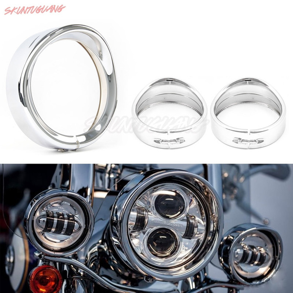 road king headlight visor trim ring