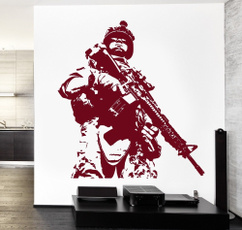 Wohnkultur, Army, house, wallstickerforroomdecor