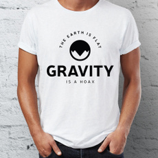 Mens T Shirt, gravityisahoaxtshirt, Shirt, Funny