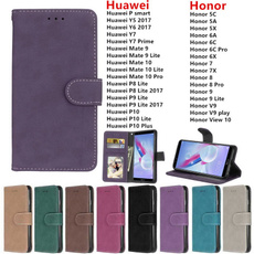 Luxury Matte Soft Leather Case Wallet Style Design Magnet Button Stand Flip Card Slots Case For Huawei P smart Y5(2017) Y6(2017) Y7 Y7Prime Mate 10 Mate 10 Lite P8 Lite(2017) P9 Lite(2017) P10 P10 Lite nova2 nova2s Honor6A Honor6C Honor7 Honor8 Honor9 Honor9Lite HonorView10 Wallet Coque Case