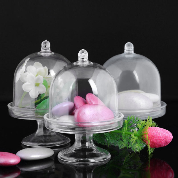 mini plastic cake stand