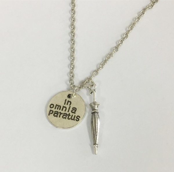 in omnia paratus necklace