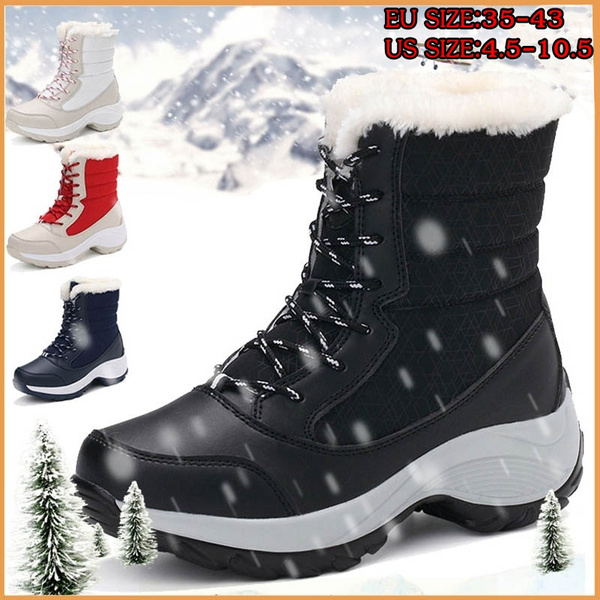platform waterproof boots