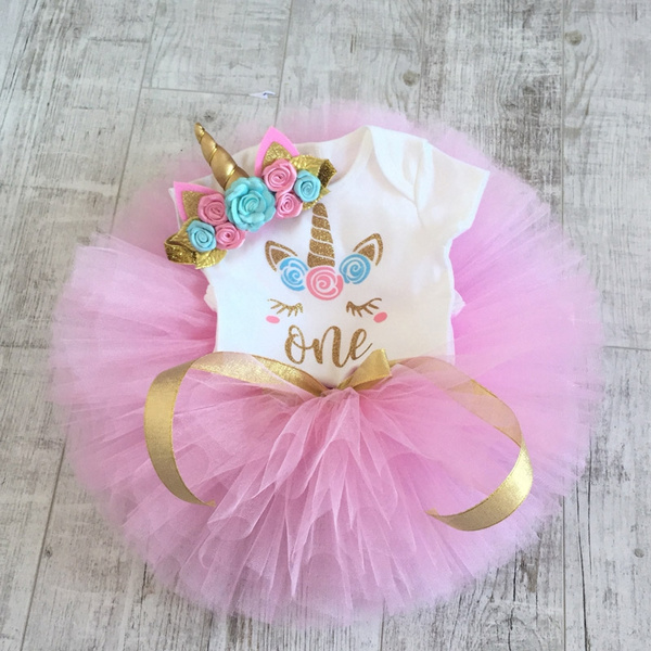 Cute Pink Newborn Baby Girl First 