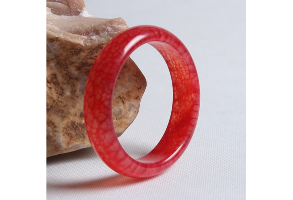 Blood jade outlet bangle