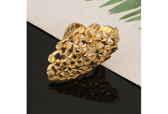 Copper Wedding Gold 18K Zircon Arabic Ring Women - China Arabic Ring and  Zircon Ring price | Made-in-China.com