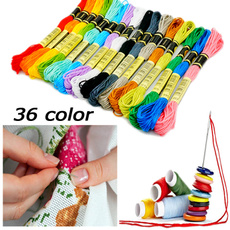 36 color polyester embroidery thread cross stitch crochet thread multi-color high quality embroidery thread