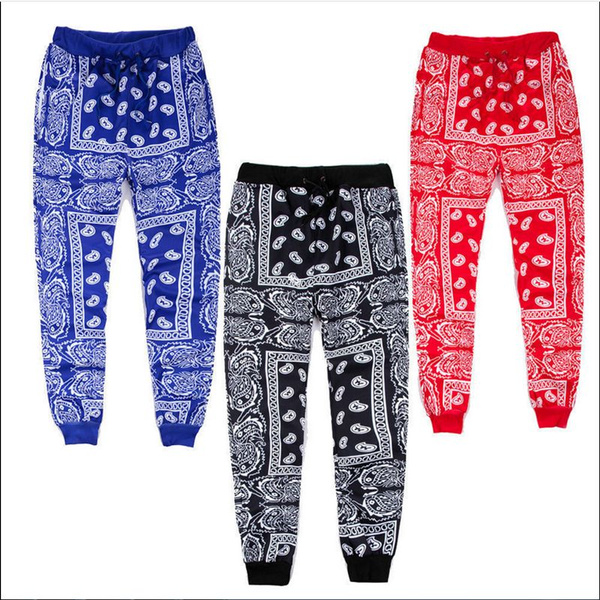 Cashew nut Bandana Paisley Print Jogger 