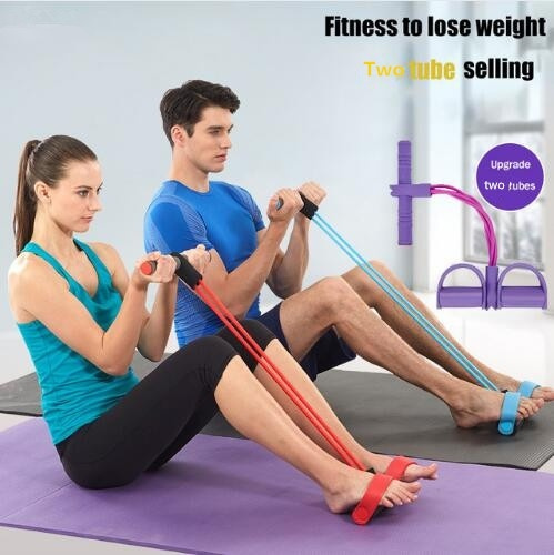 Multi function discount resistance band exercises