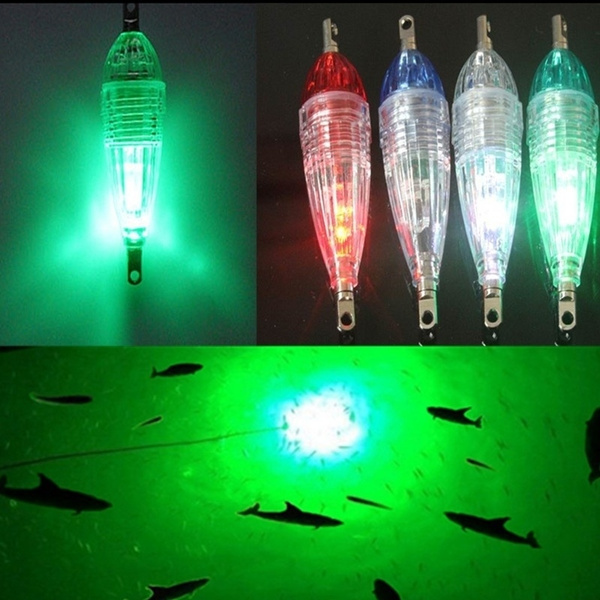 Mini Underwater Outdoor Day Compressive Colorful Fishing Lights
