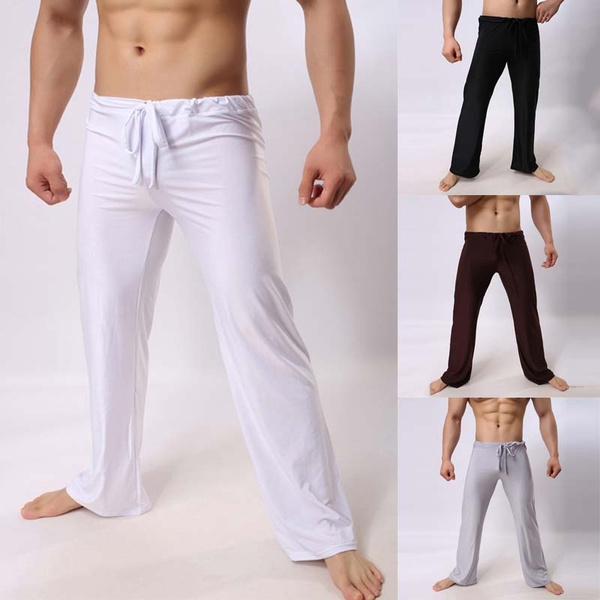 Casual Trousers Soft Comfortable Men's 