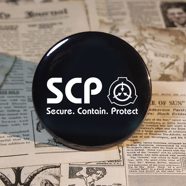 SCP Foundation Badge [SCP Foundation] Button