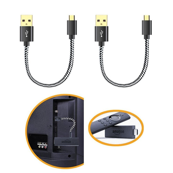 Fire Stick Power Cable, USB Power Cord for Fire TV Stick, Power up
