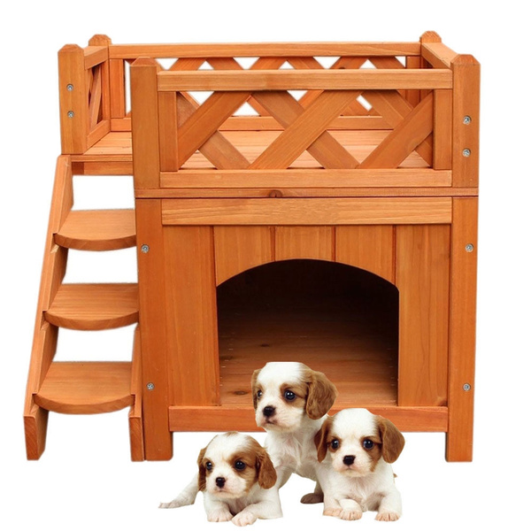 wooden pet house