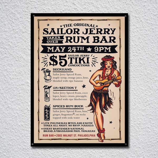 Sailor Jerry Wall Sticker 