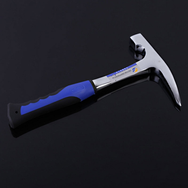 Rock Pick Geology with Pointed Tip & Shock Reduction Grip Chisel Edge