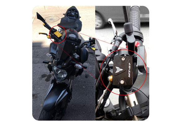 Front Brake Fluid Reservoir Cover Cap For Yamaha MT-07 FZ-07 FJR1300 FZ1 FZ1N