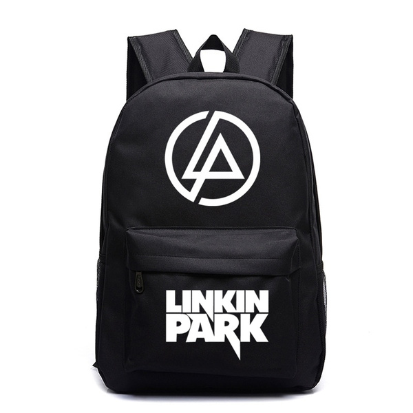 Linkin Park Men Women Fashion Backpack School Bags for Teenager's Gift Bookbags 