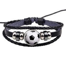 Soccer, Fashion, rope bracelet, Jewelry