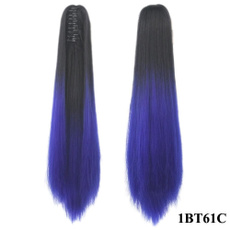 ponytailextension, syntheticstraightponytail, longhairextension, Hair Extensions