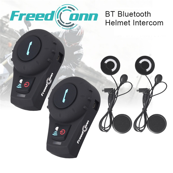 FDCVB 500M Motorcycle Intercom Motorbike Helmet Bluetooth Headset Interphone FM