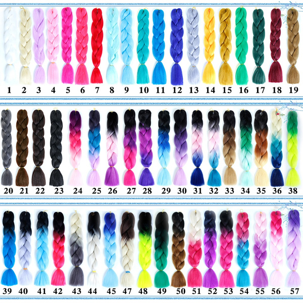synthetic hair extensions for braiding