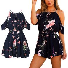 Summer, Holiday, Rompers, Casual