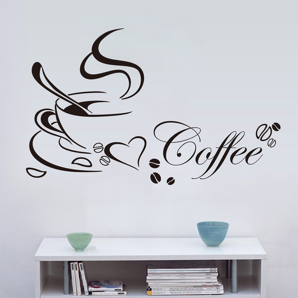 Kitchen Wall Stickers Coffee Home Decoration Fashion Decals Vintage Poster Vinyl Art Mural Decorative Wish - Large Kitchen Wall Art Stickers Kitchen Wall Stickers Coffee Home Decoration Fashion Decals Vintage Poster Vinyl Art Mural Decorative Wish - Large Kitchen Wall Art Stickers