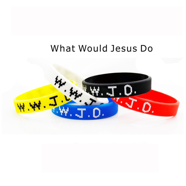 wwjd rubber bracelet