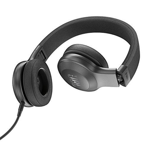 JBL JBLE35BLK On Ear Headphones With Mic Black