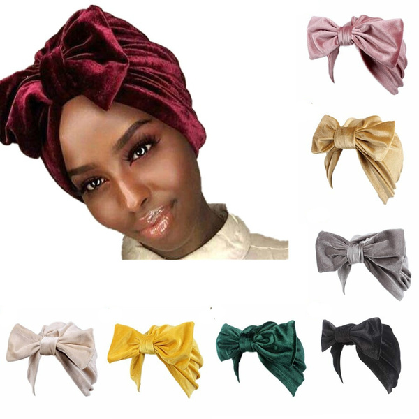 Women's Fashion Vintage Turban Cap 
