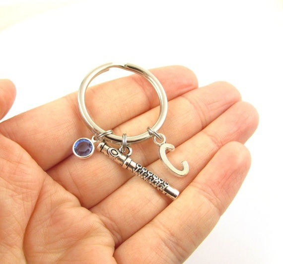 Flute keychain sale