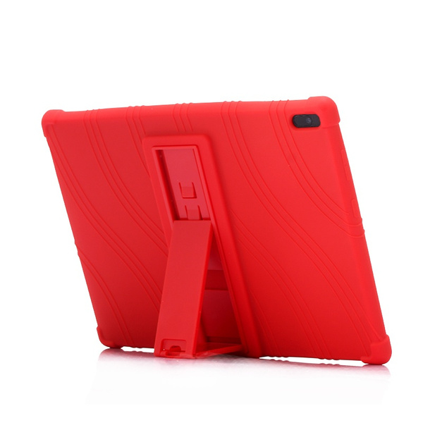 Silicone Tablet stand Back Case For tab4 10plus X704F/N X704L
